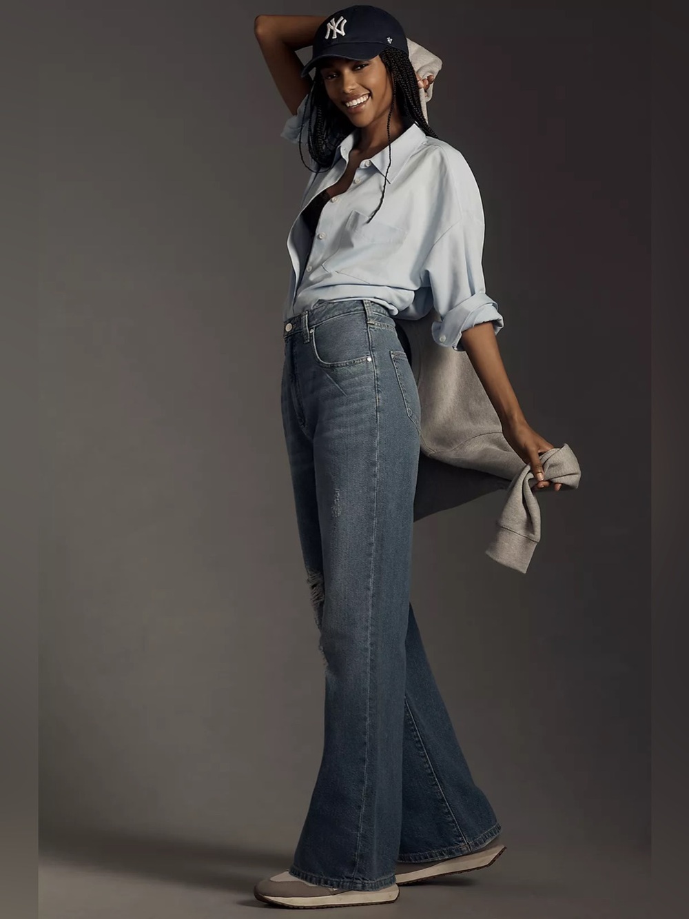 🆕 Pilcro by Anthropologie The Joey High-Rise Straight-Leg Jeans NWT SZ 31 - Picture 4 of 5